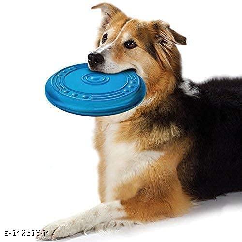 SET PET Silicone Flying Saucer Dog Cat Toy Dog Game Flying Discs Resistant Chew Puppy Training Interactive Pet Supplies(Callor May Very)