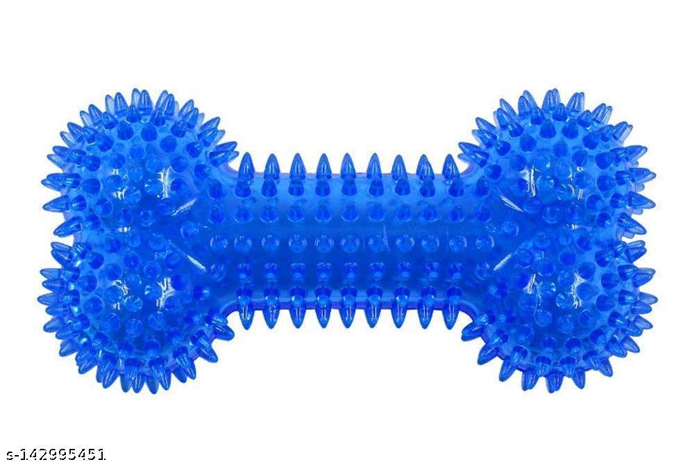 SET PET SILICON FEEDING  Dental Chew Bone Toy for Dogs  1 PCS 