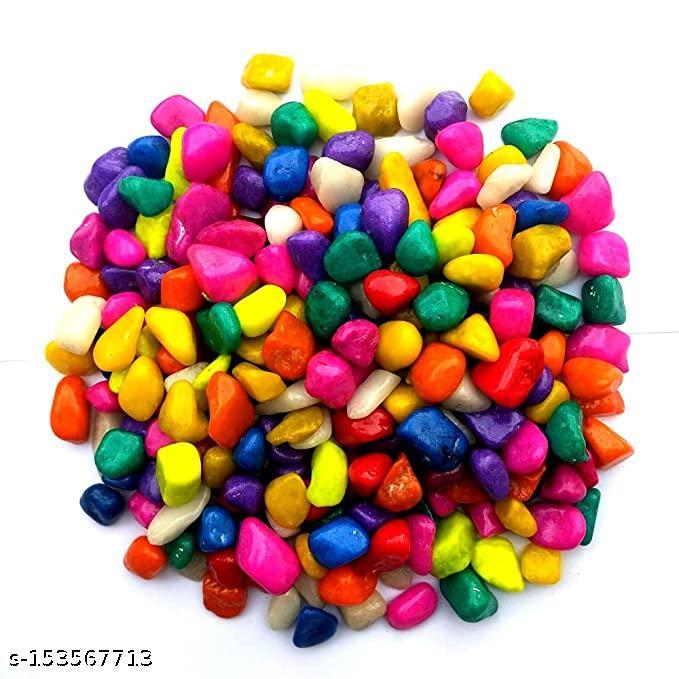 5 KG Multicolour Pebbles Stone for Decoration, Garden, Plants Pots Home Decor