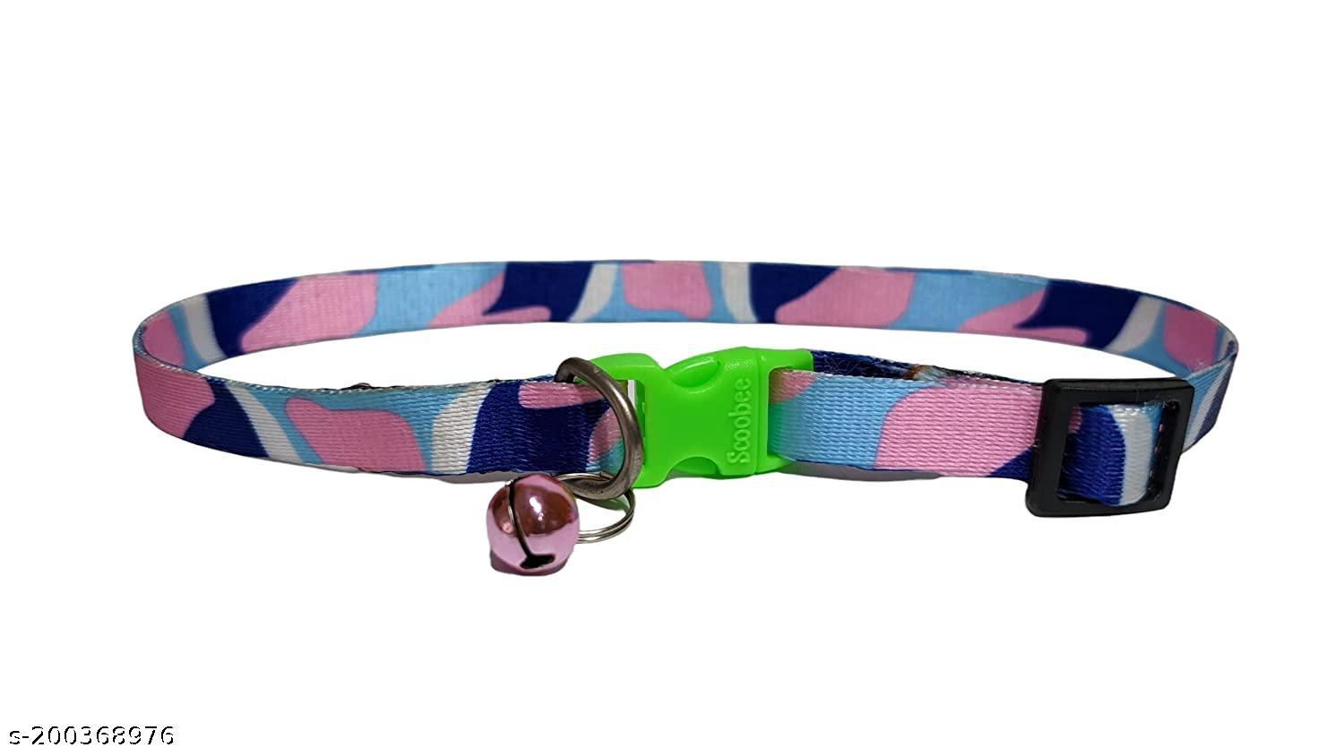 SET PET Adjustable Nylon Cute Collarlfor Dogs & Cat (.50 MM, multicoler)