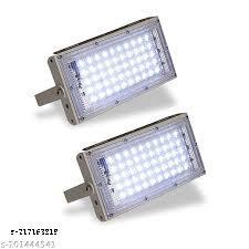  boost Flood Light Outdoor Lamp for Home Decoration and Gardening Multicolor with Remote controller White 2pc - Brick Light