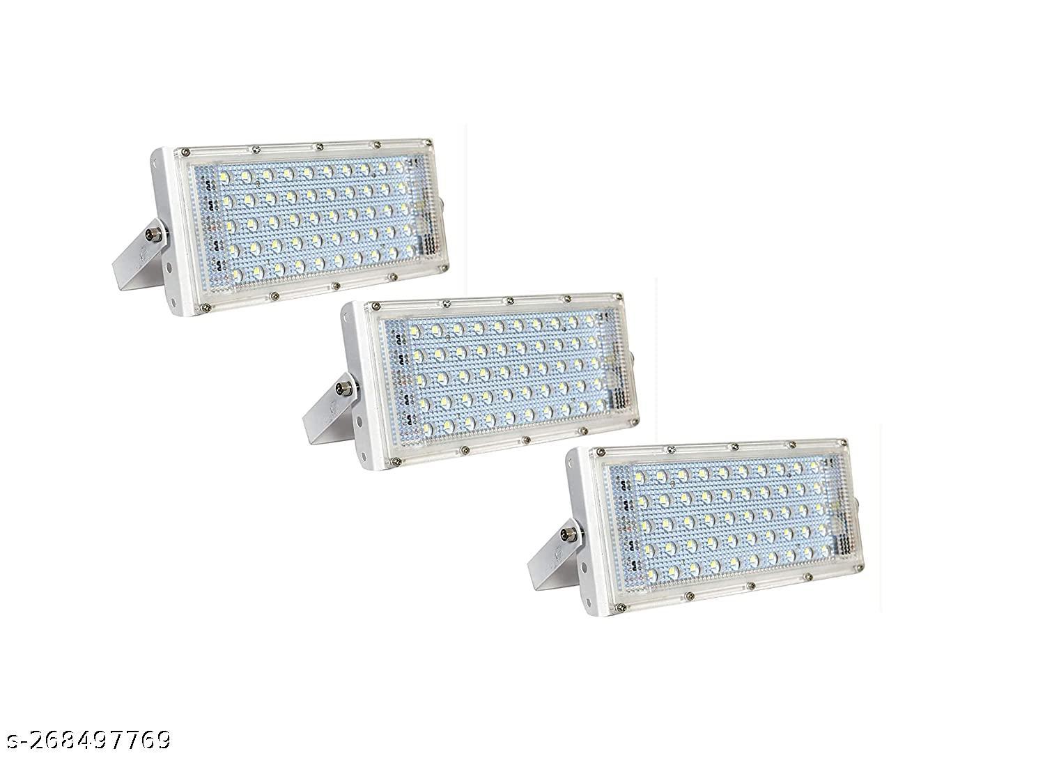  LED Brick Light | Cool White | 50 Watt | Flood Light | Focus Light | Decoration | Outdoor | Festival | Christmas 3 pcs 