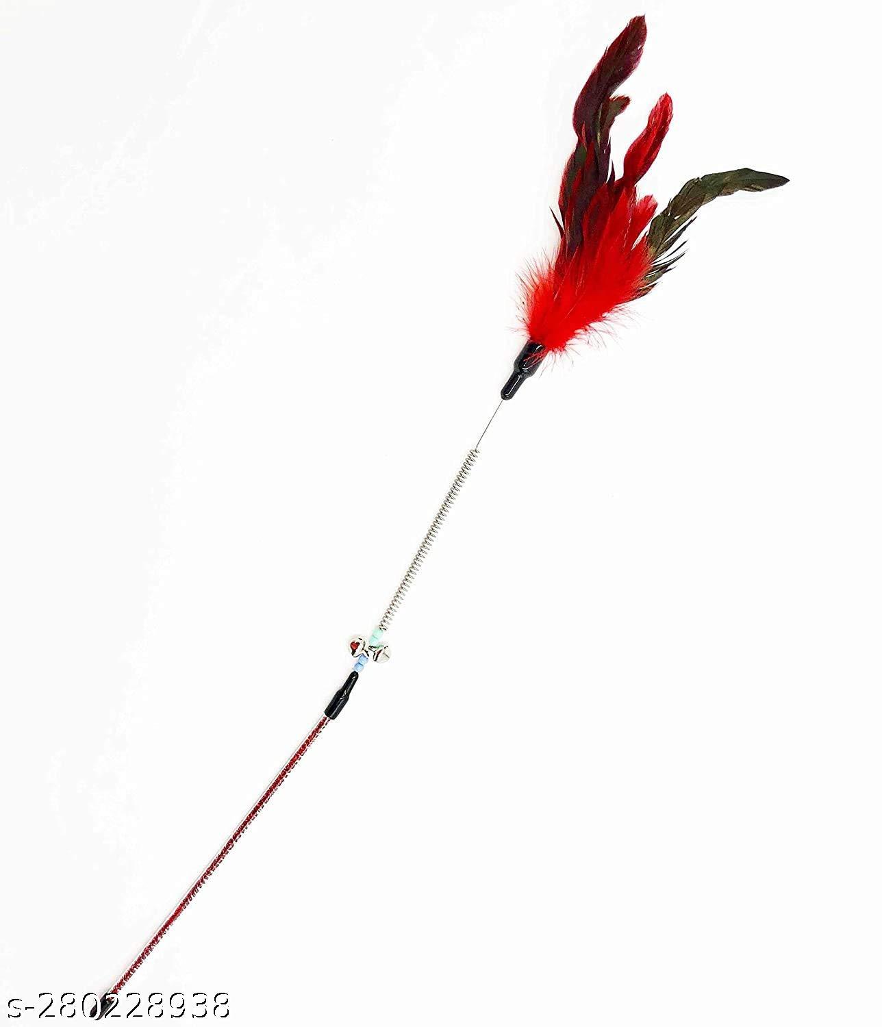 SET PET at Dangler Toy with Spring and Feather, Cat Interactive Toy