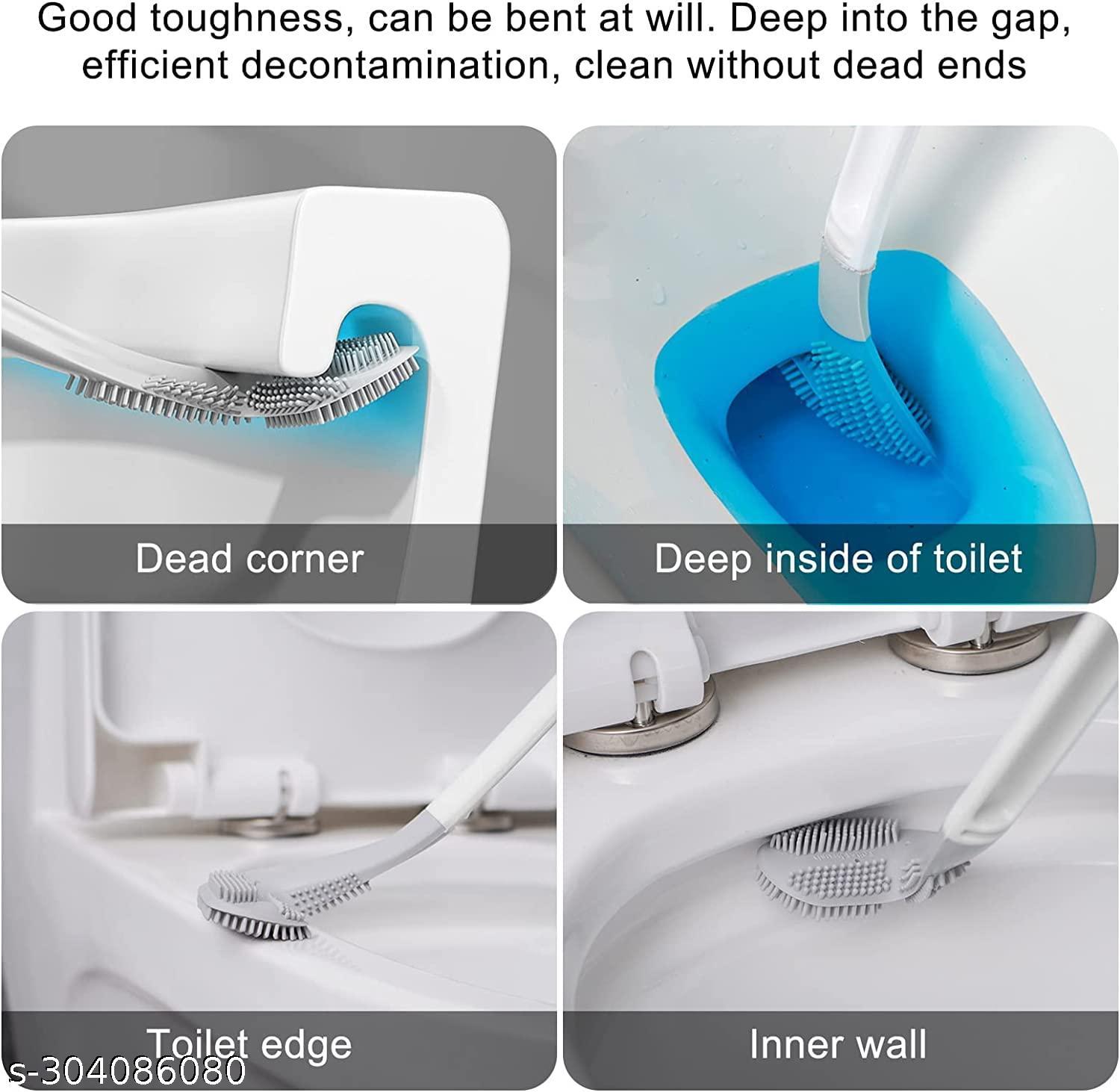 golf styleToilet Brush, Flexible Toilet Cleaner Brush with Long Handled, 360 Degree Toilet Cleaning Brush, Toilet Cleaning Brush, Toilet Brush for... 1 pcs set 