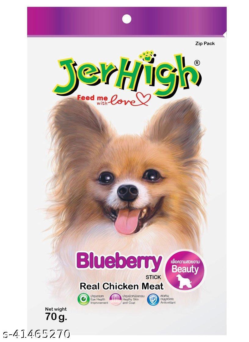 JerHigh Blueberry Stick With Real Chicken Meat, 70 g 1 PCS 