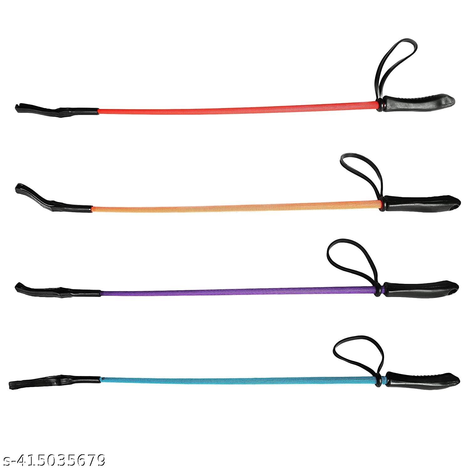 raining Stick I Hunter Stick for Dogs I Behaviour Training Stick for Dogs I Horse Riding Stick I Premium Nylon Braided I with Hand Grip Handle I Dog Training Accessories