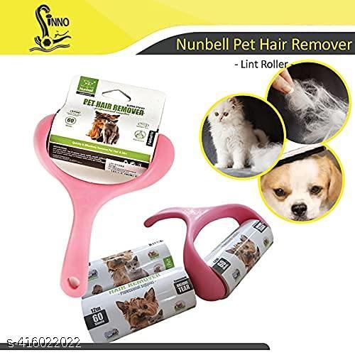 BOOSTER BAZAR  Lint Roller Easy Peel Multicolour Adhesive Paper Plastic Extra Sticky Quickly Removes Pet Hair and Fluff from Clothes, Car Seats, Upholstery and Floors