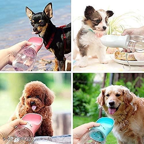 Dog Water Bottle, Leak Proof Portable Puppy Water Dispenser Drinking Feeder Pet Care Cup for Outdoor Walking, Hiking, Travel 350ml